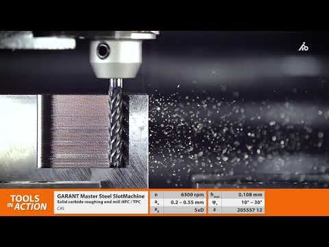 Fresa Garant Master Steel SlotMachine | Tools in Action