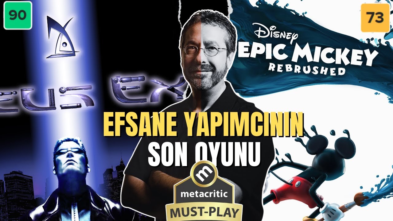 BU ADAMI TANIMALISINIZ | EPIC MICKEY'NİN EFSANE YÖNETMENİ