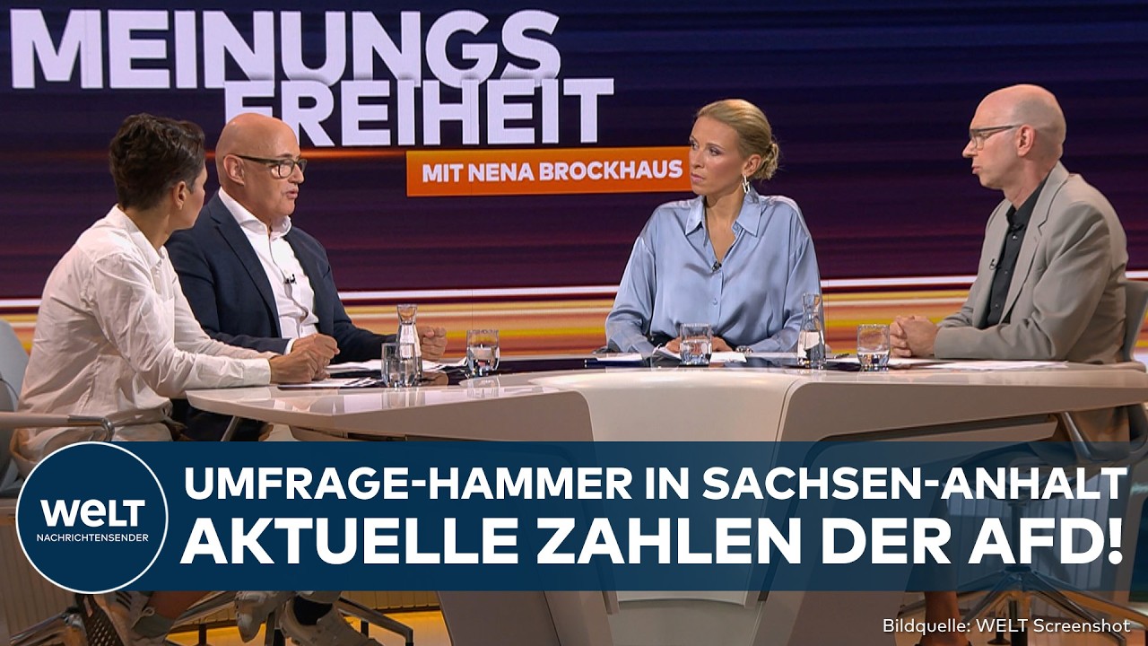 SACHSEN-ANHALT: AfD bei 43 Prozent – CDU verliert mehr an Boden I MEINUNGSFREIHEIT - gesamte Sendung