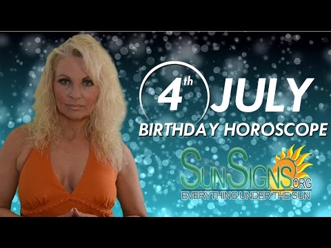 July 4th Zodiac Horoscope Birthday Personality - Cancer - Part 1
