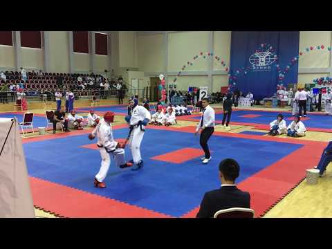 Чемпионат и Первенство России 2018 по Таеквондо ИТФ МФТ Мужчины Командный спарринг  спарринг 2