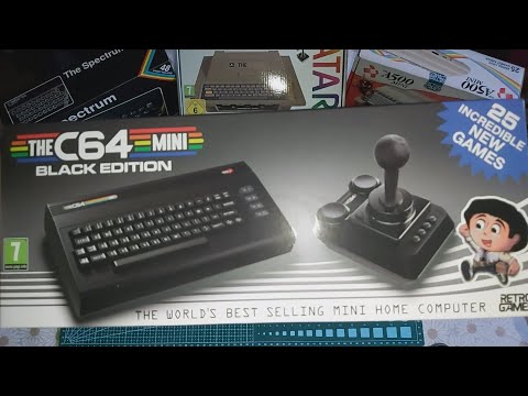 THE C64 Mini Black Edition unboxing