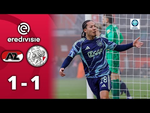 Last-Minute Ausgleich! Topspiel endet unentschieden!  | AZ Alkmaar - Ajax Amsterdam