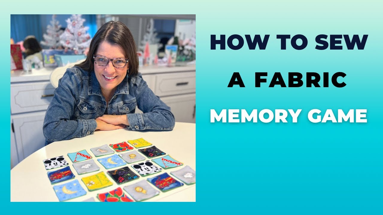 Fabric Memory Game Tutorial