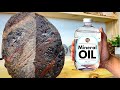 Dull Rocks?? Shine them up quick & easy w/ Mineral Oil!