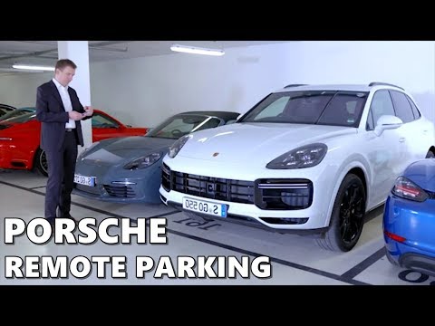 Porsche Remote Park Assist Demo & Overview