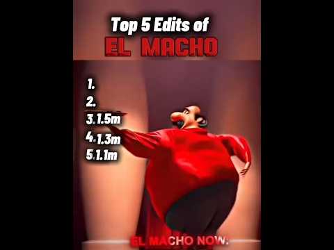 Ranking Best edits of el macho