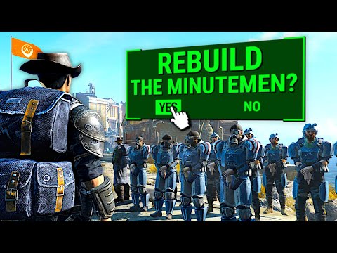 Rebuilding The Minutemen In Fallout 4 Survival Mode
