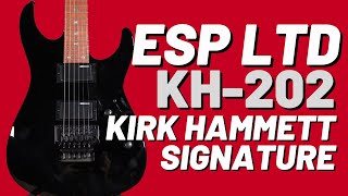 Video thumbnail for ESP LTD KH-202 Kirk Hammett Signature | Perfect Shredder Guitar | by Uhlik Music