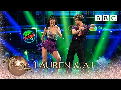 Lauren Steadman and AJ Pritchard Salsa to 'Familiar' Liam Payne and J Balvin - BBC Strictly 2018
