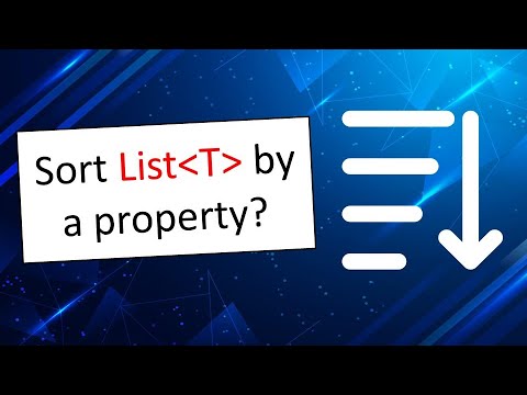 Sort a generic List by a property of the objects in C#