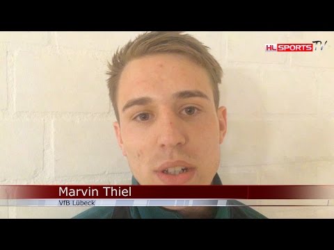 VfB Lübeck | 1. Tor, 1. TV-Interview: Marvin Thiel vor dem Rehden-Spiel | 16.04.2015