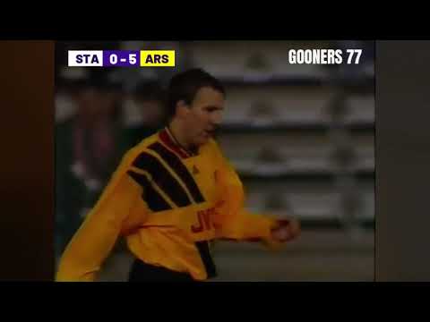 Standard Liege vs Arsenal 0-7 1993 | Cup Winners Cup 93/94 Round of 16 | Extended Highlights
