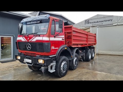MERCEDES BENZ 3535 AK 8x6 meiller tipper - FIŠ TRUCKS SLOVENIA