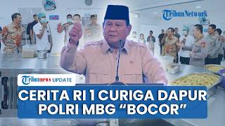 Prabowo Nikmati Menu MBG, Curiga Dapur Tahu Kedatangan Presiden hingga Minta BIN Selidiki