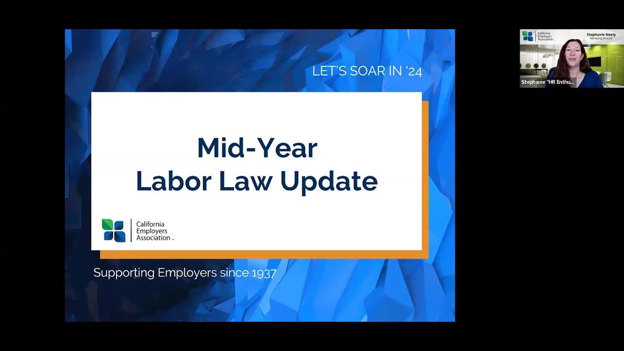 2024 Mid-Year Labor Law Update