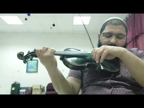Oghnayt El Fan Mohamed Abd El Wahab on violin - קטע מהשיר אלפן של עבדל וואהב