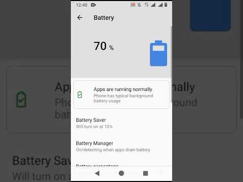 How To Show Battery Percentage On Nokia Phone.#Shorts