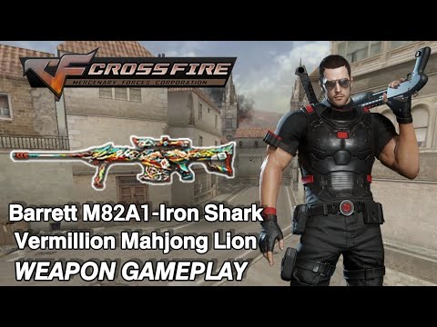Crossfire Philippines 3.0 - Barrett M82A1-Iron Shark Vermillion Mahjong Lion