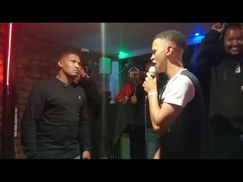 IceManX vs The Zenith Rap battle at Knflkt Legends Never Die.(IceManX 1st round recording)