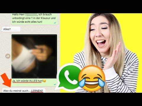 diese LEHRER SCHÜLER WHATSAPP... da LACHEN ALLE Video