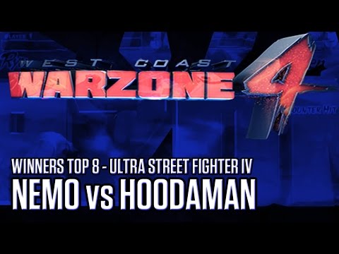 BE.Nemo (Rolento) vs. Hoodaman (Decapre) - Top 8 WINNERS - West Coast Warzone 4 - Ultra SF4