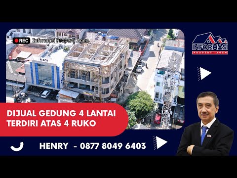 Gedung 4 lantai cocok utk usaha