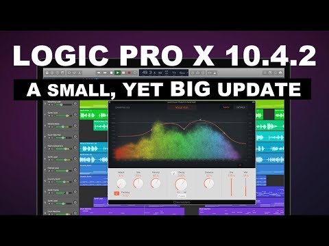 Logic Pro X 10.4.2 | What's New?