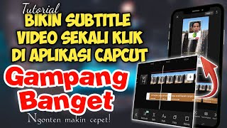 Download lagu Cara Membuat Subtitle/Lirik Video otomatis di Aplikasi Capcut || Tutorial Capcut mp3