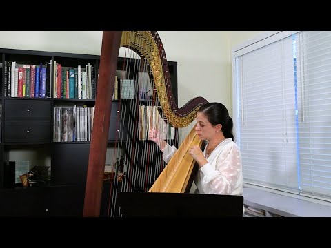 Rigaudon by Bernard Andrès, Inspirational Videos for Young Harpists #120