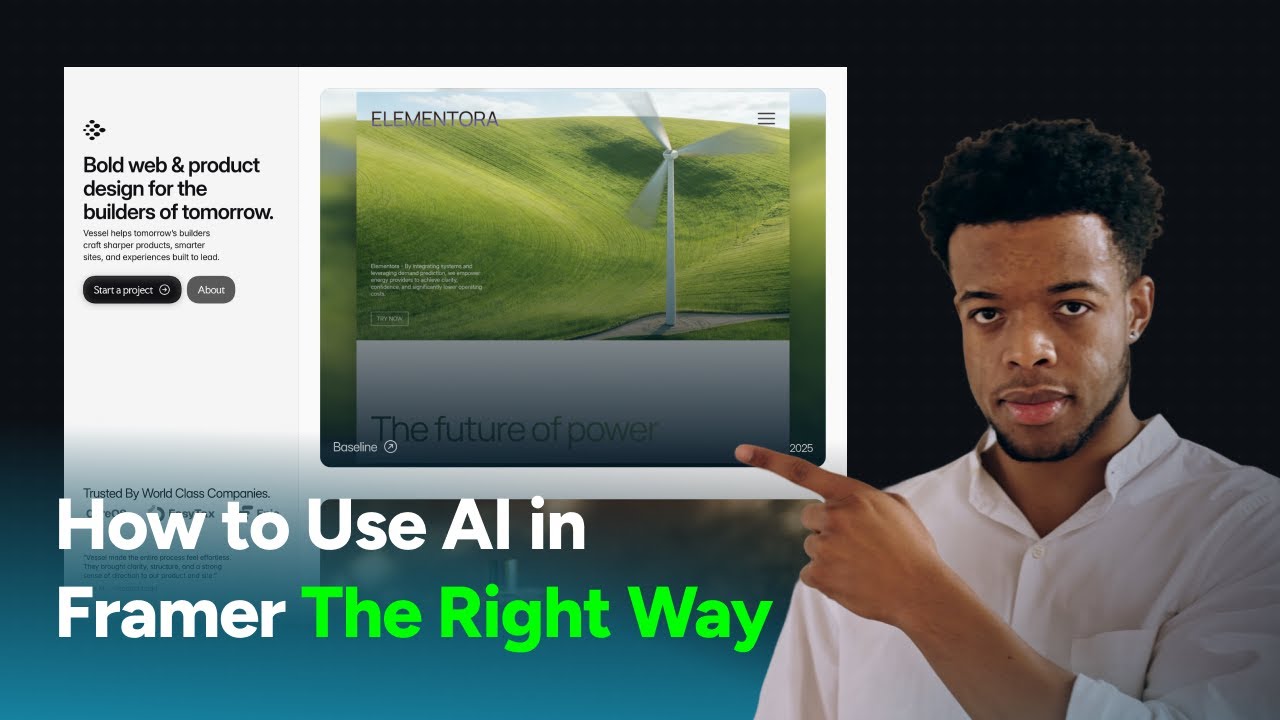 How to Use AI in Framer The Right Way (Framer Workshop Tutorial)