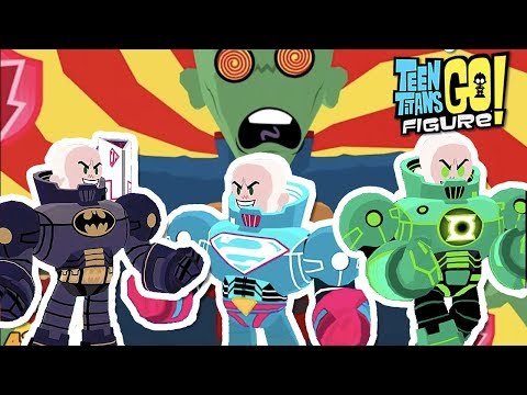THE LUTHORS IN MARTIAN TOURNAMENT - Teen Titans GO! Figure Gameplay