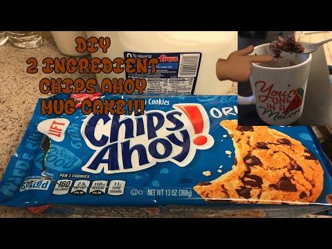 DIY CHIPS AHOY MUG CAKE!!