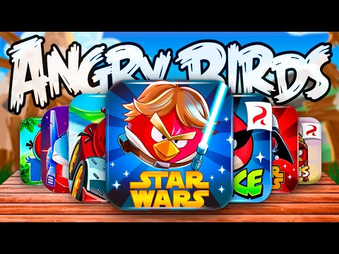 I tried ALL the ANGRY BIRDS games in ONE VIDEO!! |SLOW|