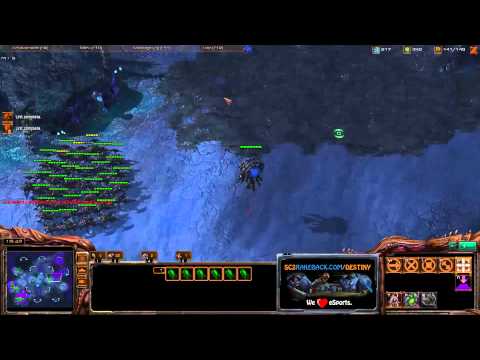 ROOTDestiny (Z) vs. NrGKvz (Z) (Part 2/2) - Starcraft 2 Ladder
