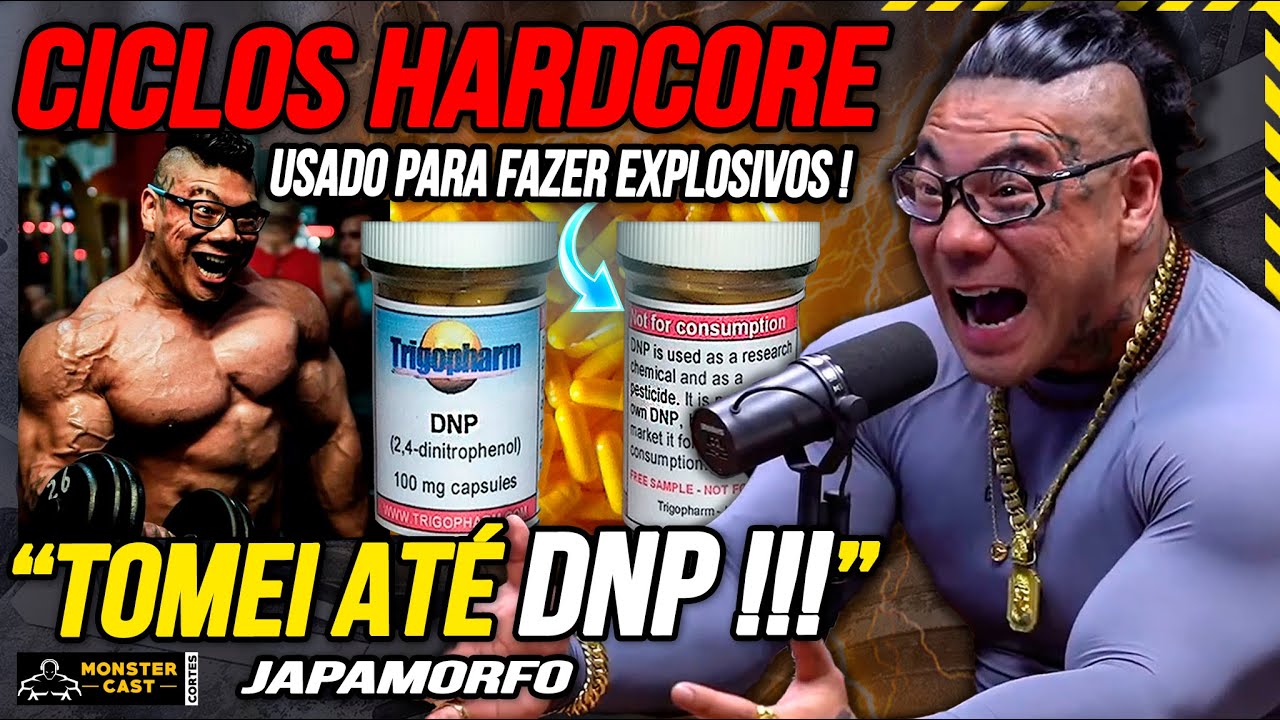 RELATO INSANO DO USO DE DNP E OS CICLOS MAIS HADCORES DE TODOS OS TEMPOS !!! | JAPAMORFO