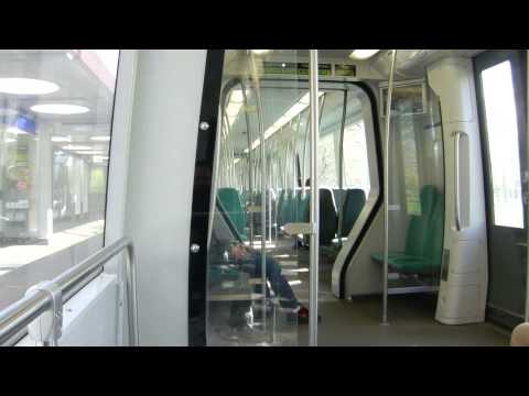 Ritje met RET metro SG3 5605 tussen Romeynshof en Oosterflank Rotterdam