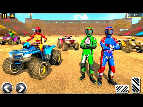 hancurkan pesaing atv quad sepeda motor - atv quad bike demolition derby simulator : crash games