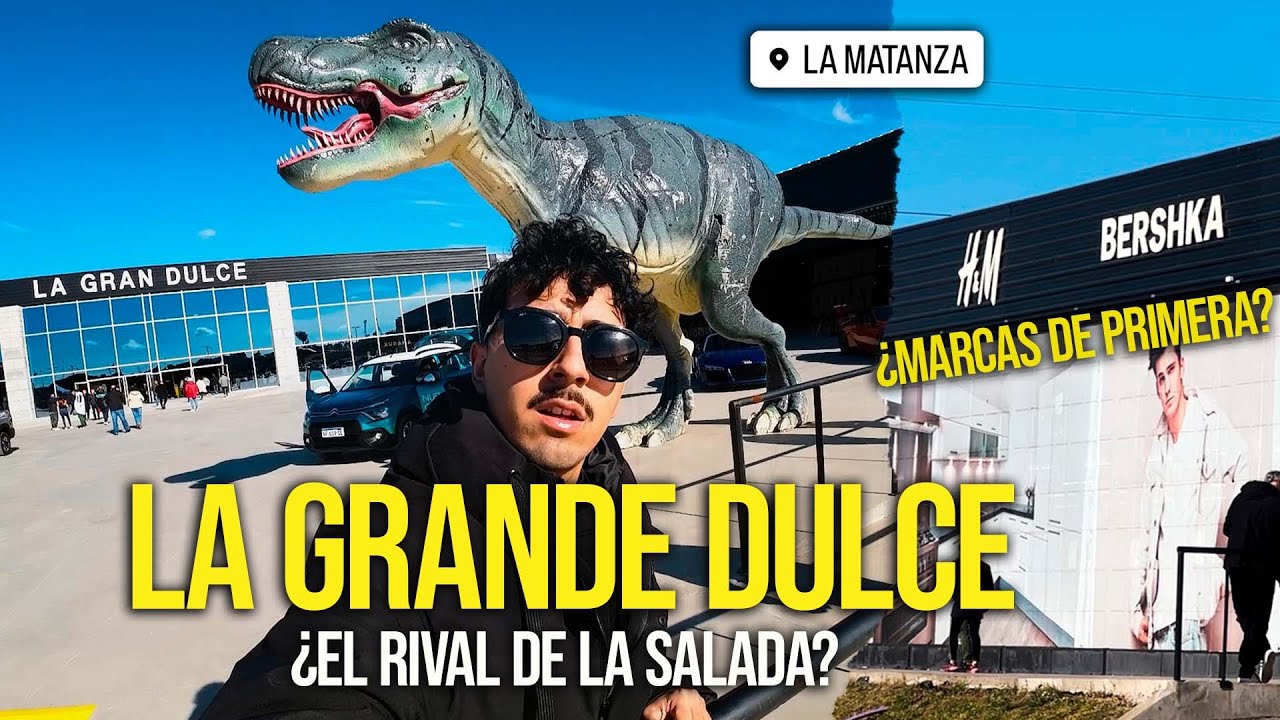 La GRAN DULCE:  el NUEVO  SHOPPING del CONURBANO | ¿El Rival de La Salada?