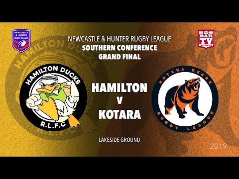 2019 NHCRL - Grand Final - Southern Conference Mens - Hamilton v Kotara
