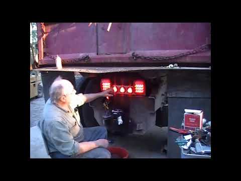 Tail Light Wiring on Dump Truck