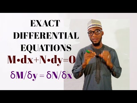 How to Solve EXACT Differential Equations