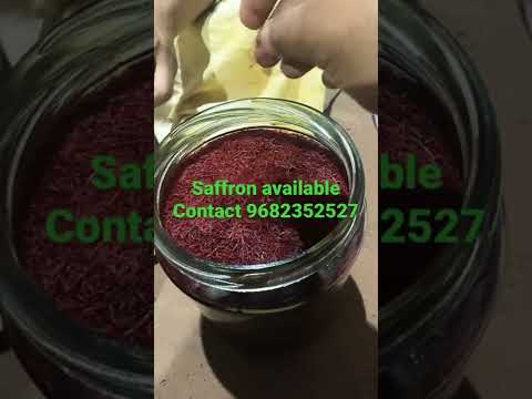 Natural kashmir sarooja saffron, for food
