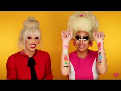 trixie & katya riding the same wavelength for 3 minutes