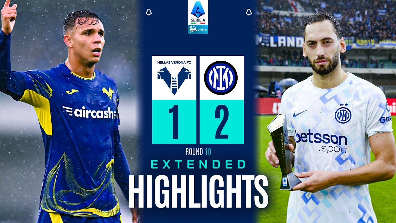 MAXI SINTESI VERONA-INTER 1-2 | EXTENDED HIGHLIGHTS | SERIE A ENILIVE 2025/26