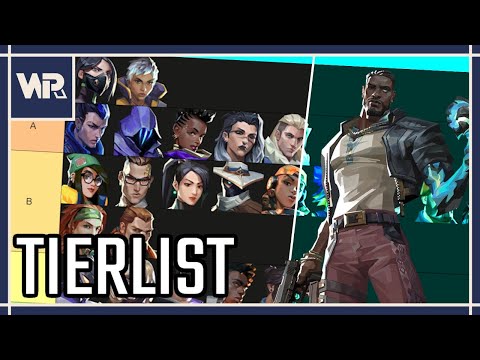 TIERLIST DES AGENTS DE VALORANT (new VETO, new HARBOR)