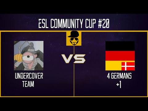 Heroes of the Storm ESL Community Cup 20 Viertelfinale | Undercover Team vs. 4 Germans + 1 [German]