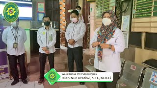 Briefing PTSP Oleh Wakil Ketua Pengadilan Negeri Pulang Pisau