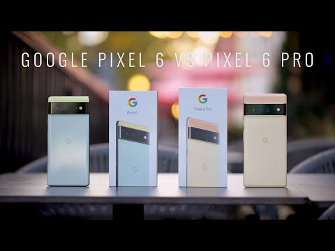 Google Pixel 6 vs Pixel 6 Pro Unboxing and Comparison with Pricing!