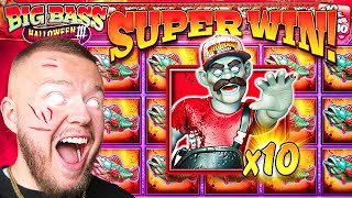 THE LUCKIEST BIG BASS HALLOWEEN 3 SESSION EVER!? (Big Win!?)